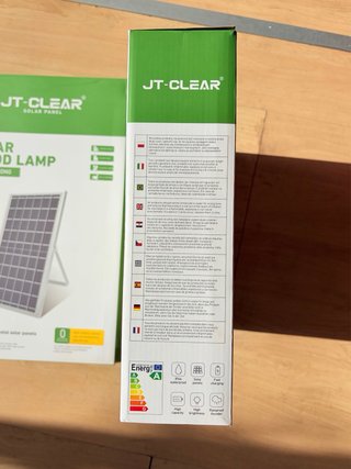 Foco Solar con Panel Solar y Control Remoto - 400W