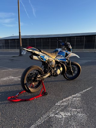 Yamaha DTX 125 2T Supermotard  Azul/Blanco/negro