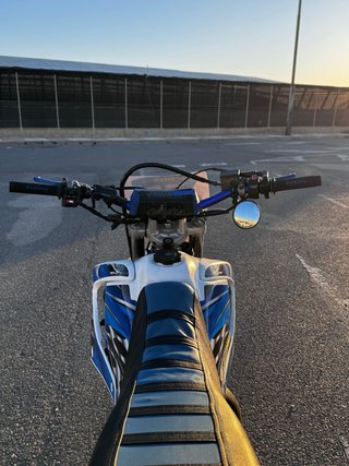 Yamaha DTX 125 2T Supermotard  Azul/Blanco/negro