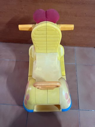 Balancín Jirafa Infantil Amarillo