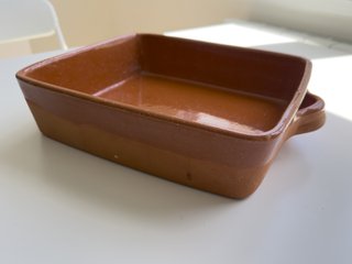 Bandeja Horno Terracota Rectangular