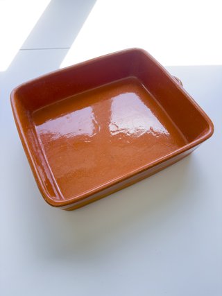 Bandeja Horno Terracota Rectangular