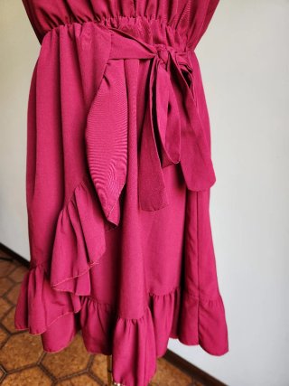Vestito Melitea Magenta Taglia Unica