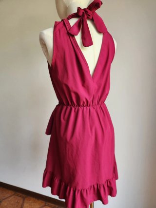 Vestito Melitea Magenta Taglia Unica