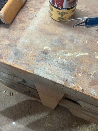 Banco de trabajo de madera