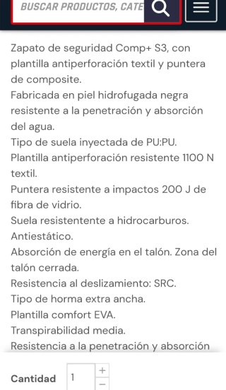 Zapatos de seguridad Bellota