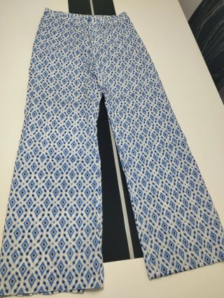 Conjunto Zara top y pantalón estampado