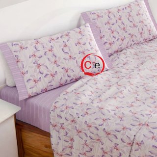 Completo letto percalle matrimoniale