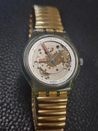 Swatch Blue Matic SAN100 1991