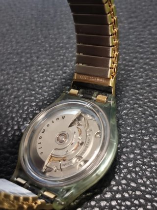 Swatch Blue Matic SAN100 1991