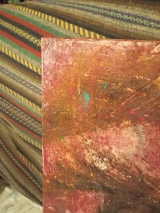 Cuadro pintado a mano y firmado