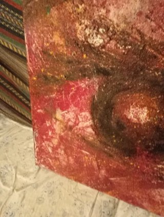 Cuadro pintado a mano y firmado
