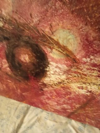 Cuadro pintado a mano y firmado