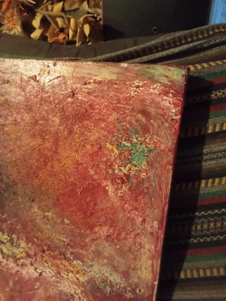 Cuadro pintado a mano y firmado
