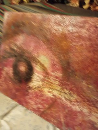 Cuadro pintado a mano y firmado