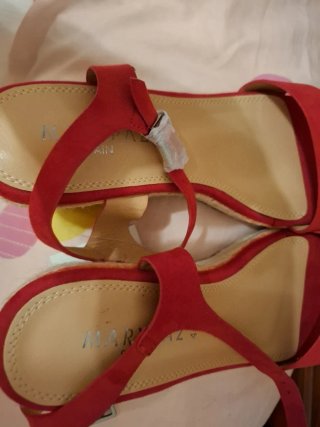 Zapatillas Marypaz Esparto Rojas