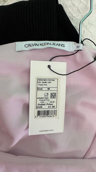 Blusa tirantes Calvin Klein Rosa