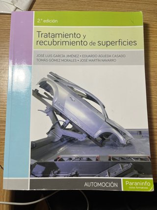 Tratamiento y recubrimiento de superficies 2.ª ...