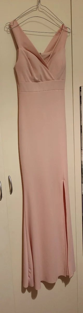 Abito lungo rosa