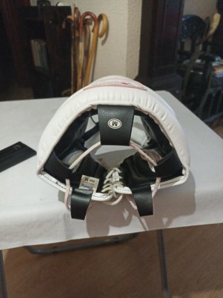 Casco Boxeo Winning Integral Blanco Original