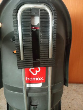 Silla Portabebés Hamax Smiley Roja