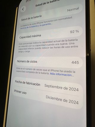 iPhone 16 pro de 128 gb