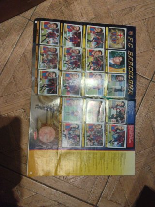Álbum Liga 2003-2004 con 410 cromos