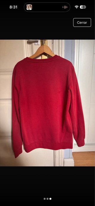 Sudadera Champion Roja