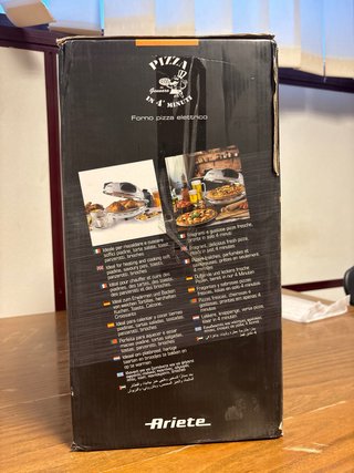 Horno para pizza Ariete Gennaro