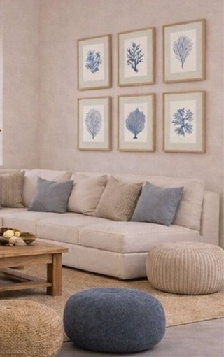 6 Quadri Decorativi di Coralli (o separatamente)