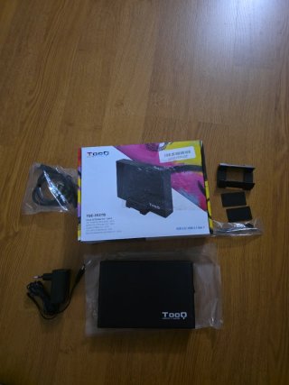 TOOQ TQE-3527B Carcasa HDD Negra