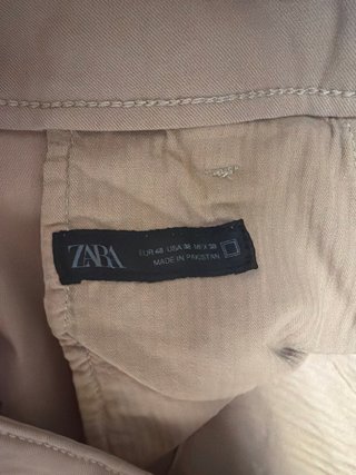 Pantalón chino Zara beige