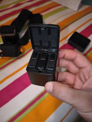 GoPro Hero 6 Black + 3 Baterías + Soporte Cabeza