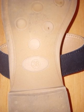 Sandalias NAOTE Beige y Negro