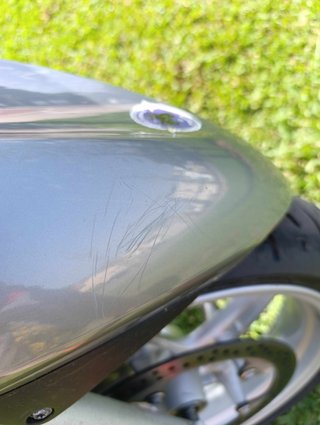 BMW R 850 R Moto Gris/Plata
