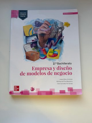 Empresa y diseño de modelos de negocio 2o Bachi...