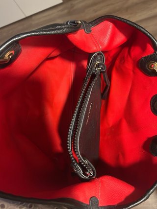Bolso Emporio Armani Negro y Rojo