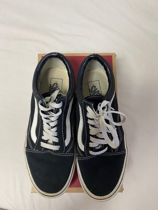 Zapatillas Vans Old Skool Negras Blancas