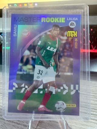 Cromo Samu Omorodion Master Rookie La Liga