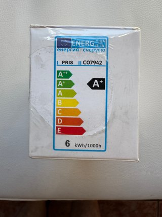 LOTE 10 BOMBILLAS LED 6W GU5.3