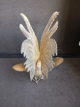 Figuras de gallos decorativas