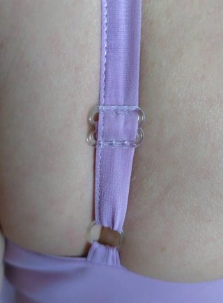 Abito Bianca Brandi chiffon lilla + stola