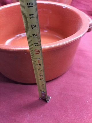 Tacho de barro vidrado