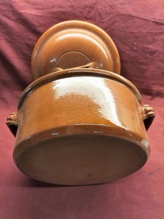 Tacho de barro vidrado