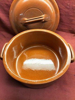 Tacho de barro vidrado