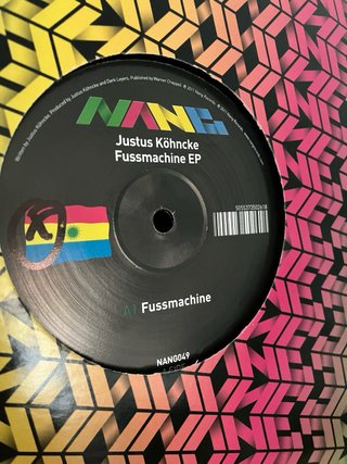 Justus Köhncke - Fussmachine EP Vinilo