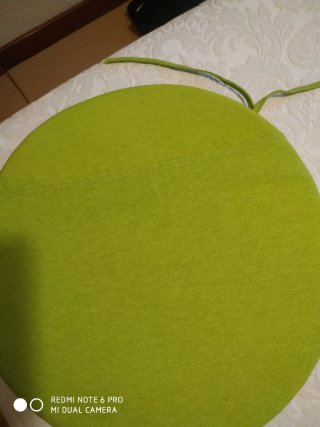 4 Cojines Redondos Verdes
