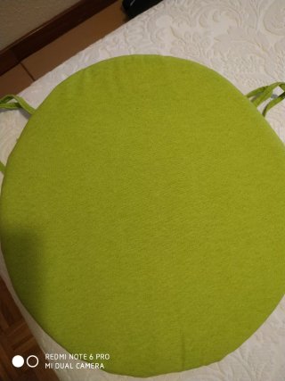 4 Cojines Redondos Verdes