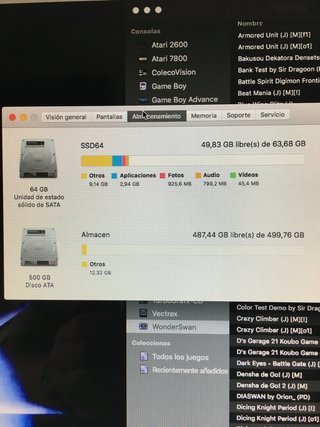 iMac video consola