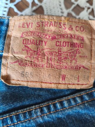 Pantalón Levi's 505 Vintage Talla S